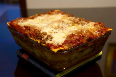 (Receta) Lasagna de salchichas italianas y carne de res