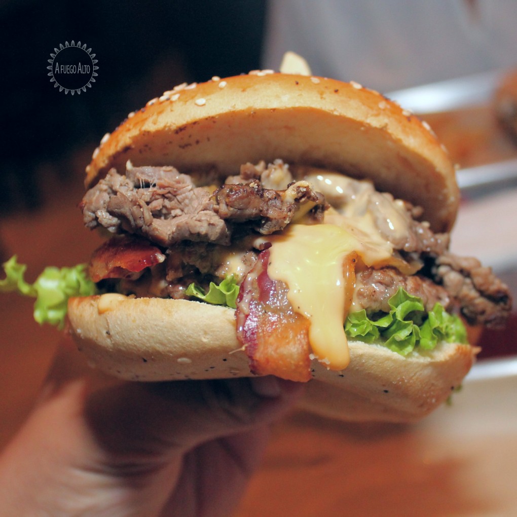 The Macro Munster Burger - Close-up