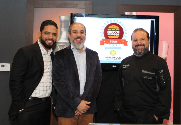 Equipo organizador (Manuel Méndez, Miguel Mejías y Leandro Díaz)