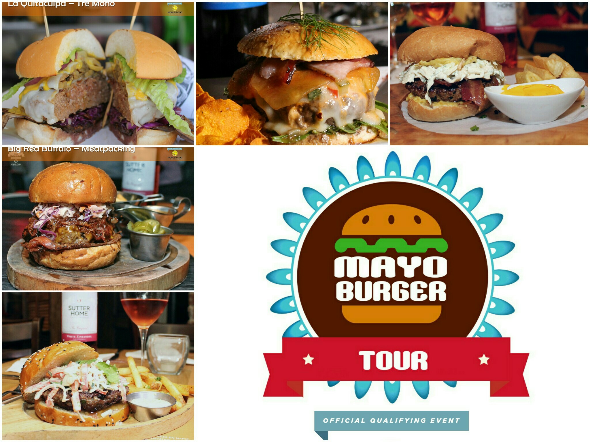 Finalistas del Mayo Burger Tour 2016