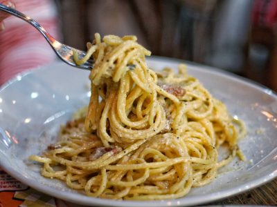 Examen de gastronomía italiana