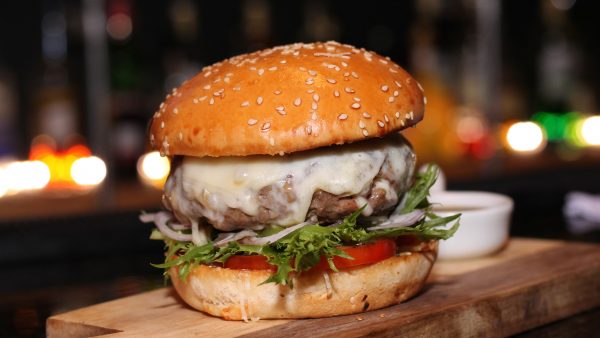Examen de hamburguesas