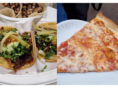 Visité Los Tacos no.1 y Joe’s Pizza en NY