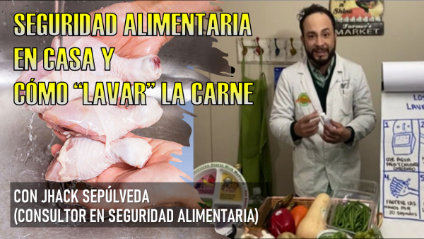 Cómo lavar la carne
