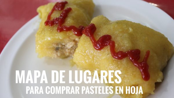 Mapa Pasteles en hoja